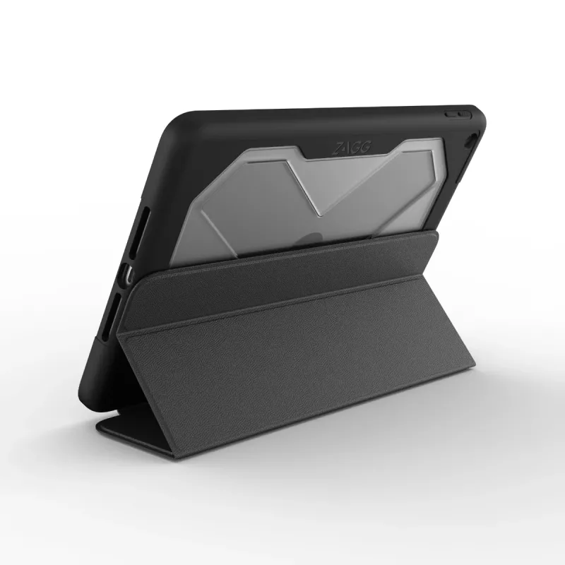 Folio Case ZAGG Rugged Messenger Apple iPad 10.2 25.9 cm Charcoal