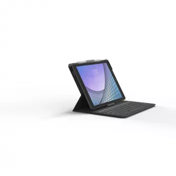 ZAGG klaviatuur Messenger Folio 2-Apple-iPad 10.2/10.5-süsi-saksa