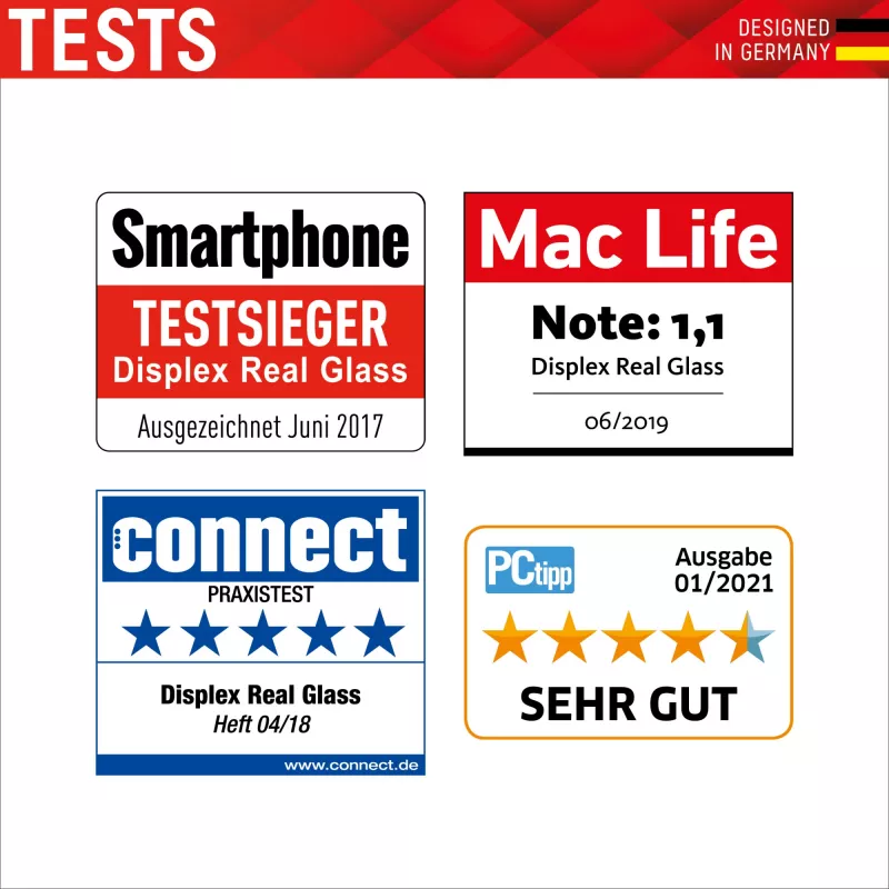 Displex ekraanikaitse (10H) + ümbris Apple iPhone 11-le, paigalduskleebis, + ümbris, karastatud klaas, kriimustuskindel kaitsekile