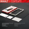 Displex Privaatsust kaitsev täiskatte ekraanikaitse (10H) Apple iPhone XR/11-le, paigaldusraam, privaatsusfilter, karastatud klaas, kriimustuskindel kaitsekile, ühilduv ümbristega
