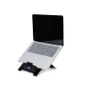 R-Go Tools Laptop stand R-Go Riser Flexible, adjustable folding laptop riser, ergonomic, Hylite aluminum, Must