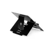 R-Go Tools Laptop stand R-Go Riser Flexible, adjustable folding laptop riser, ergonomic, Hylite aluminum, Must