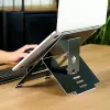 R-Go Tools Laptop stand R-Go Riser Flexible, adjustable folding laptop riser, ergonomic, Hylite aluminum, Must