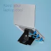 R-Go Tools Laptop stand R-Go Riser Flexible, adjustable folding laptop riser, ergonomic, Hylite aluminum, Must