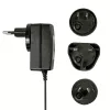 Toiteplokk sisetingimustesse Lindy 5 V alalisvool 3 A mitme riigi jaoks 3,5/1,35 mm
