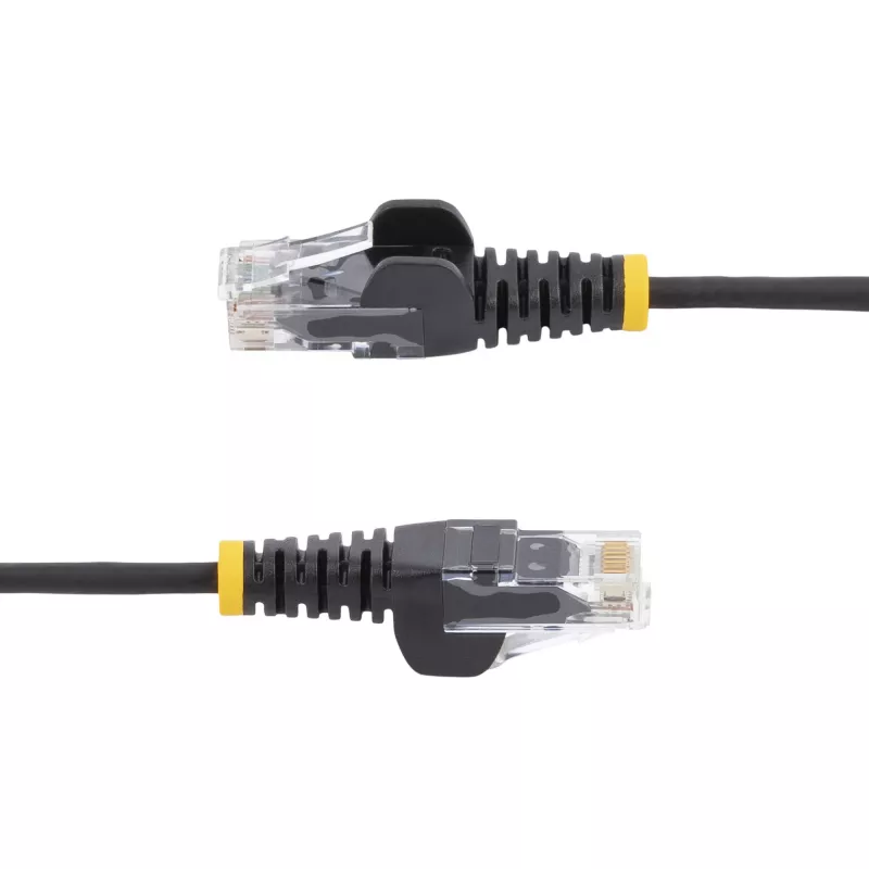 StarTech.com 1,5 m CAT6 kaabel – õhuke – takerdumisvastaste RJ45-pistikutega – must