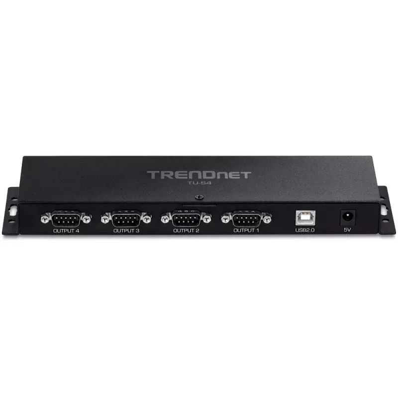 Liidese kaardi adapter RS-232 Trendnet TU-S4 USB tüüp-B emane must