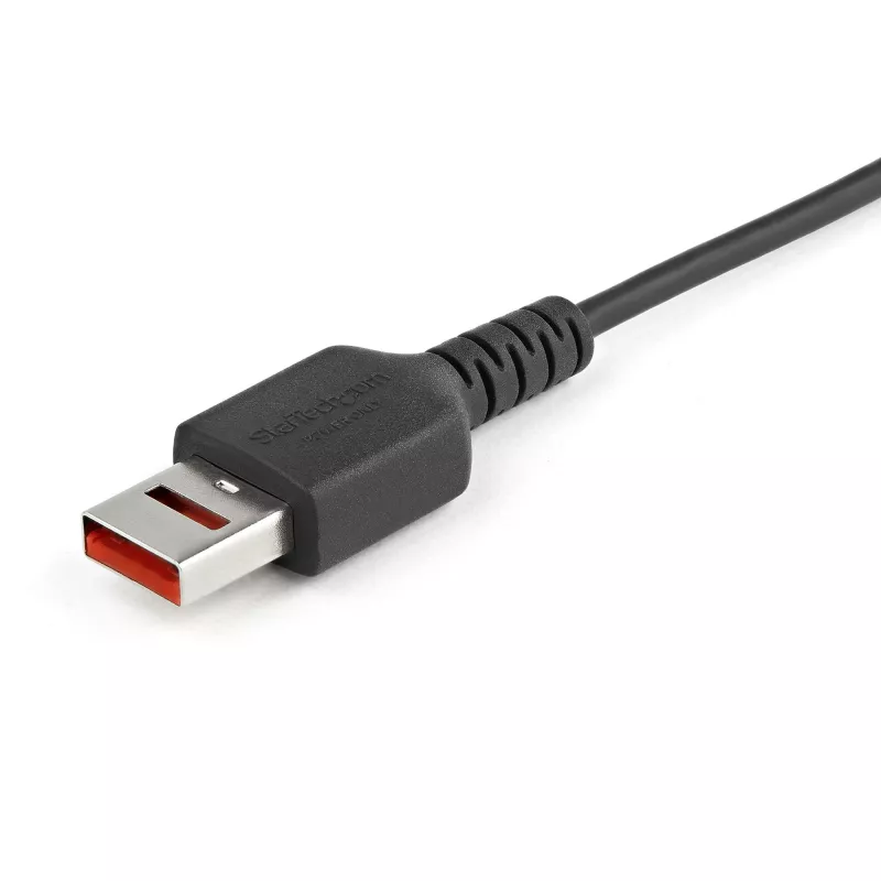 StarTech.com 3 jalga (1 m) turvaline laadimiskaabel – USB-A to Micro USB andmetõkesti ainult laadimise kaabel – ainult toite laadimiskaabel telefonile/tahvlile – andmetõkestav USB kaitseadapteri kaabel