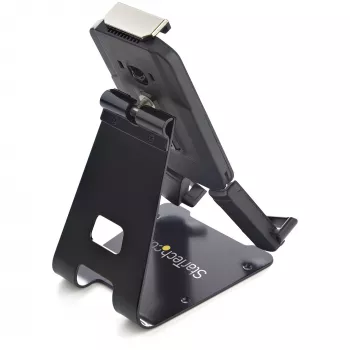 StarTech.com Secure Tablet Stand w/ K-Slot kaabel Lock - Locking Tablet Holder for 7.9 inch-13 inch Tablets - Universal Adjustable Tablet Mount for Desk/Surface - Lockable Anti-Theft Security Mount