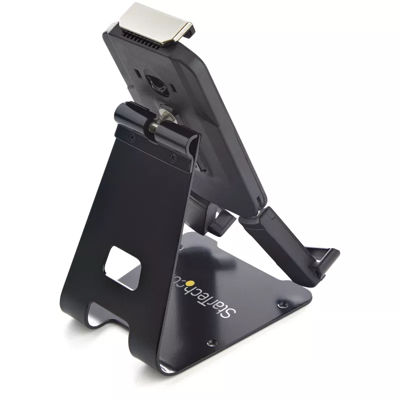 StarTech.com Secure Tablet Stand w/ K-Slot kaabel Lock - Locking Tablet Holder for 7.9 inch-13 inch Tablets - Universal Adjustable Tablet Mount for Desk/Surface - Lockable Anti-Theft Security Mount