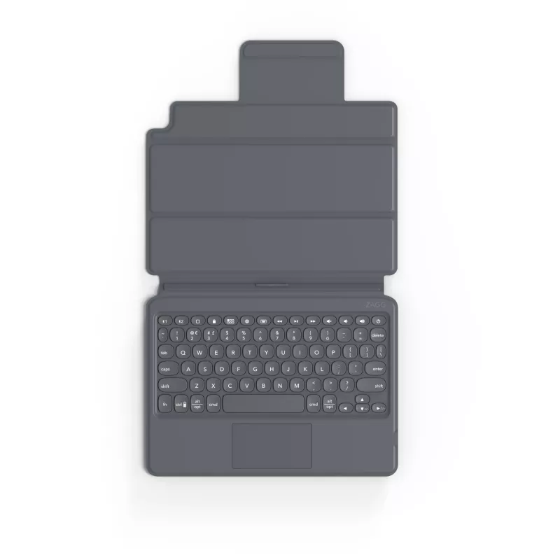ZAGG klaviatuur Pro Keys koos puuteplaadiga-Apple-iPad 10.2-must/hall-saksa