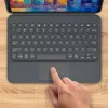 ZAGG klaviatuur Pro Keys koos puuteplaadiga-Apple-iPad 10.2-must/hall-saksa