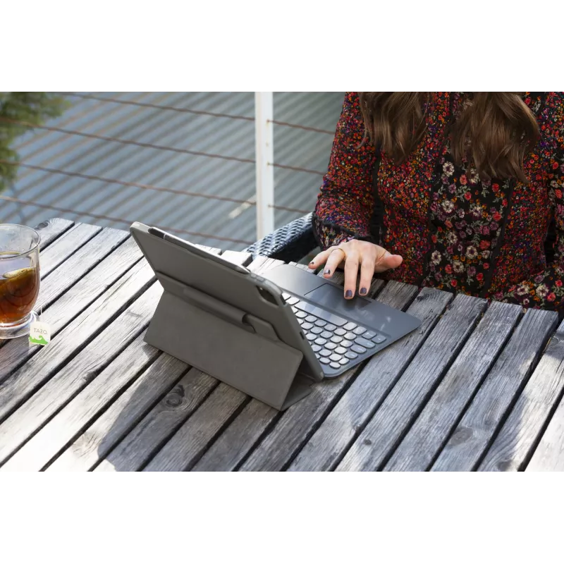 ZAGG klaviatuur Pro Keys koos puuteplaadiga-Apple-iPad 10.2-must/hall-saksa