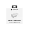 Seinale kinnitatav adapter mophie Accessories USB-C 30W GaN valge EL kiirlaadimine