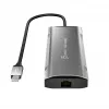 j5create JCD393 4K60 Elite USB-C® 10Gbps Mini dokk, kosmosehall