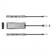 j5create JCD393 4K60 Elite USB-C® 10Gbps Mini dokk, kosmosehall