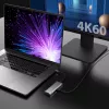 j5create JCD393 4K60 Elite USB-C® 10Gbps Mini dokk, kosmosehall