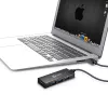 USB-hub j5create JUH340 4-port USB 3.0 must alumiinium