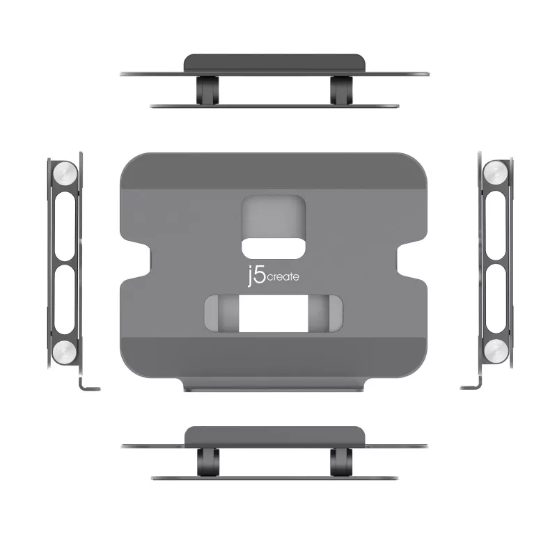 Laptop & tablet stand j5create JTS127-N Multi-Angle Aluminium Must hall
