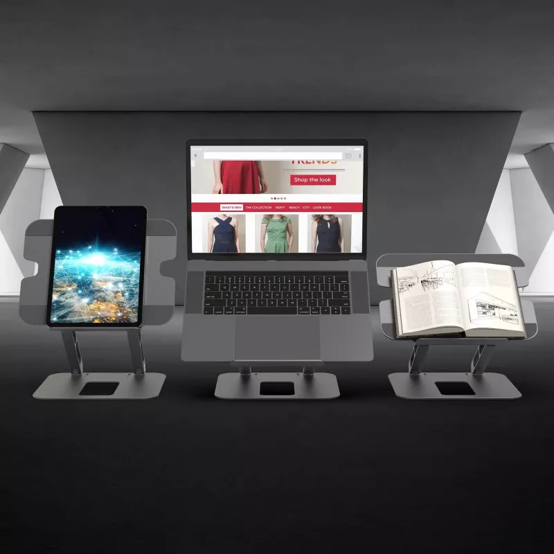 Laptop & tablet stand j5create JTS127-N Multi-Angle Aluminium Must hall