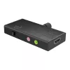 j5create JVA02 otsepildiadapter HDMI™ USB-C™-le koos toiteedastusega, must