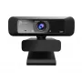 j5create JVCU100 USB™ HD veebikaamera 360° pöördega, 1080p videopildistuse resolutsioon, Must