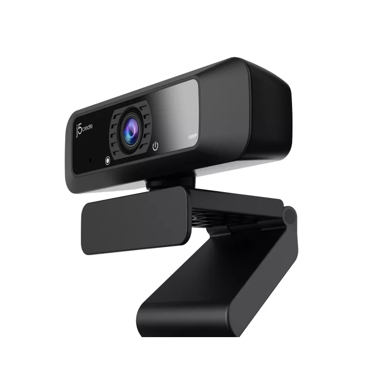j5create JVCU100 USB™ HD veebikaamera 360° pöördega, 1080p videopildistuse resolutsioon, Must