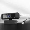 j5create JVCU100 USB™ HD veebikaamera 360° pöördega, 1080p videopildistuse resolutsioon, Must