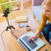 j5create JVCU100 USB™ HD veebikaamera 360° pöördega, 1080p videopildistuse resolutsioon, Must