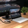 j5create JCD391 4K60 Elite USB-C® PD mitmepordiadapter, hõbedane
