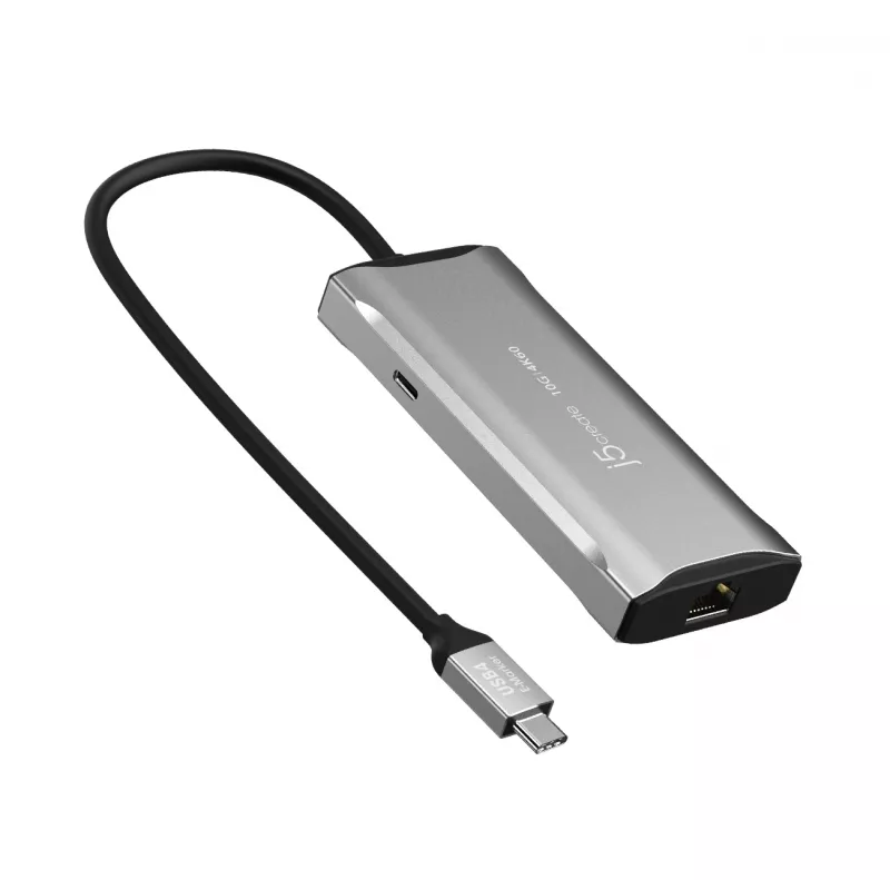 j5create JCD392 4K60 Elite USB-C® 10Gbps Travel Dock, kosmosehall