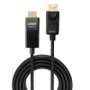 Lindy 5m DP-HDMI adapterkaabel koos HDR-iga DisplayPort HDMI
