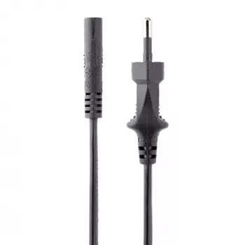 StarTech.com 3m sülearvuti toitekaabel, EU-pistik C7-pessa, 2,5 A 250 V, 18AWG, sülearvuti asenduskaabel, printeri toitekaabel, sülearvuti laadimiskaabel, sülearvuti toiteadapteri kaabel, must