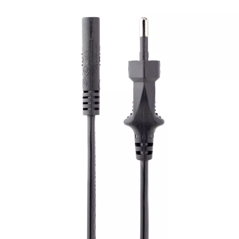 StarTech.com 3m sülearvuti toitekaabel, EU-pistik C7-pessa, 2,5 A 250 V, 18AWG, sülearvuti asenduskaabel, printeri toitekaabel, sülearvuti laadimiskaabel, sülearvuti toiteadapteri kaabel, must