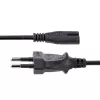 StarTech.com 3m sülearvuti toitekaabel, EU-pistik C7-pessa, 2,5 A 250 V, 18AWG, sülearvuti asenduskaabel, printeri toitekaabel, sülearvuti laadimiskaabel, sülearvuti toiteadapteri kaabel, must