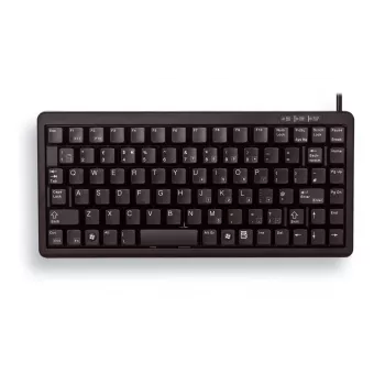 Kompaktne klaviatuur Cherry G84-4100LCAGB-2 QWERTY 83 klahvi Combi USB/PS/2 Must 1,75 m kaabel