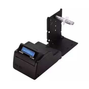 Etiketiprinter CUSTOM TK180 — termosiirde, 300×300 DPI, 200 mm/s, max paberilaius 82,5 mm, juhtmega Ethernet, must