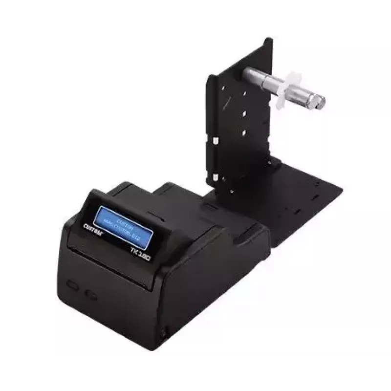 Etiketiprinter CUSTOM TK180 — termosiirde, 300×300 DPI, 200 mm/s, max paberilaius 82,5 mm, juhtmega Ethernet, must