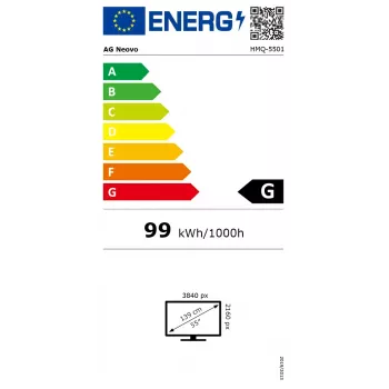 CCTV monitor AG Neovo HMQ-5501 54.6 tolli LED 3840 x 2160 pikslit