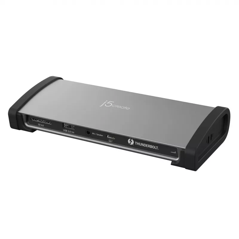 j5create JTD562 - 8K Thunderbolt™ 4 dokkimisjaam - EL, Juhtmega, Thunderbolt 4, 96 W, 3,5 mm, 10,100,1000 Mbit/s, Hall