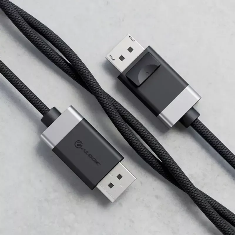 ALOGIC FUDP2-SGR DisplayPorti kaabel 2 m Hall Must