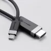 ALOGIC FUCHD2-SGR videokaabli adapter 2 m HDMI A-tüüp USB USB-C hall