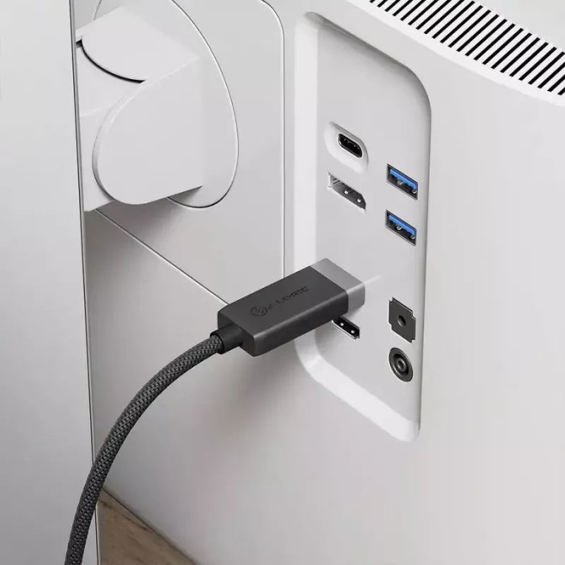 ALOGIC FUDPHD2-SGR video kaabliadapter 2 m DisplayPort HDMI Must Hall