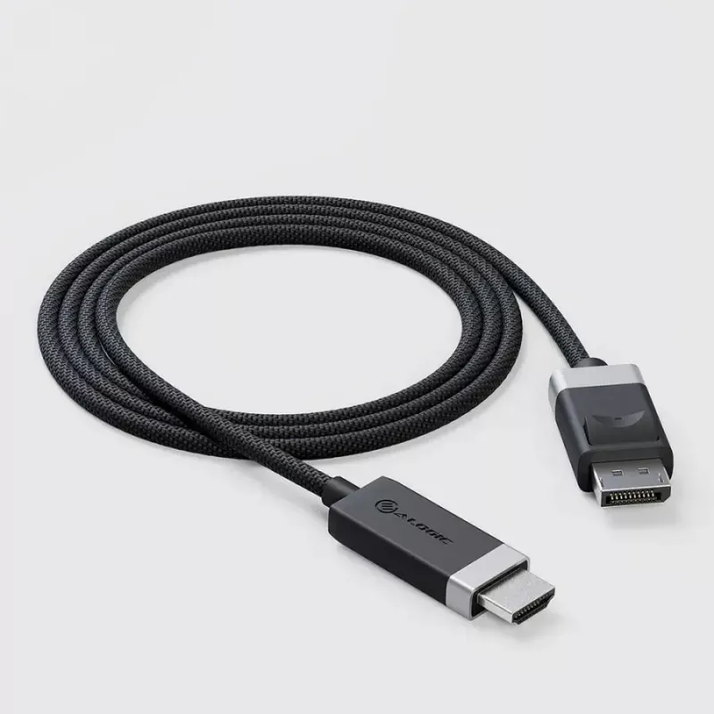ALOGIC FUDPHD2-SGR video kaabliadapter 2 m DisplayPort HDMI Must Hall