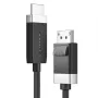 ALOGIC FUDPHD2-SGR video kaabliadapter 2 m DisplayPort HDMI Must Hall