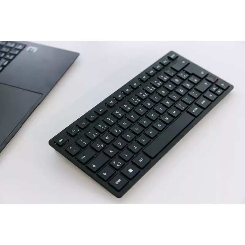 CHERRY KW 9200 MINI klaviatuur universaalne USB + RF juhtmevaba + Bluetooth QWERTY Põhjamaade must