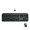 Logitech MX Keys S klaviatuur universaalne RF-juhtmevaba + Bluetooth AZERTY Belgia grafiit