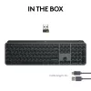 Logitech MX Keys S klaviatuur universaalne RF-juhtmevaba + Bluetooth AZERTY Belgia grafiit
