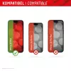 Displex ekraanikaitseklaas + ümbris Apple iPhone 15 Plus jaoks, Eco paigaldusraam, kriimustuskindel