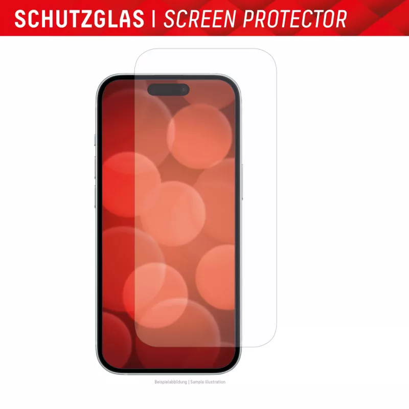 Displex ekraanikaitseklaas + ümbris Apple iPhone 15 Plus jaoks, Eco paigaldusraam, kriimustuskindel